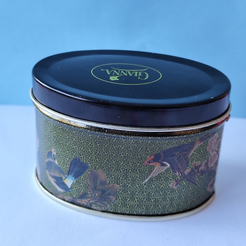 3/$20💗GIANNA Tea Canister Flower and Bird